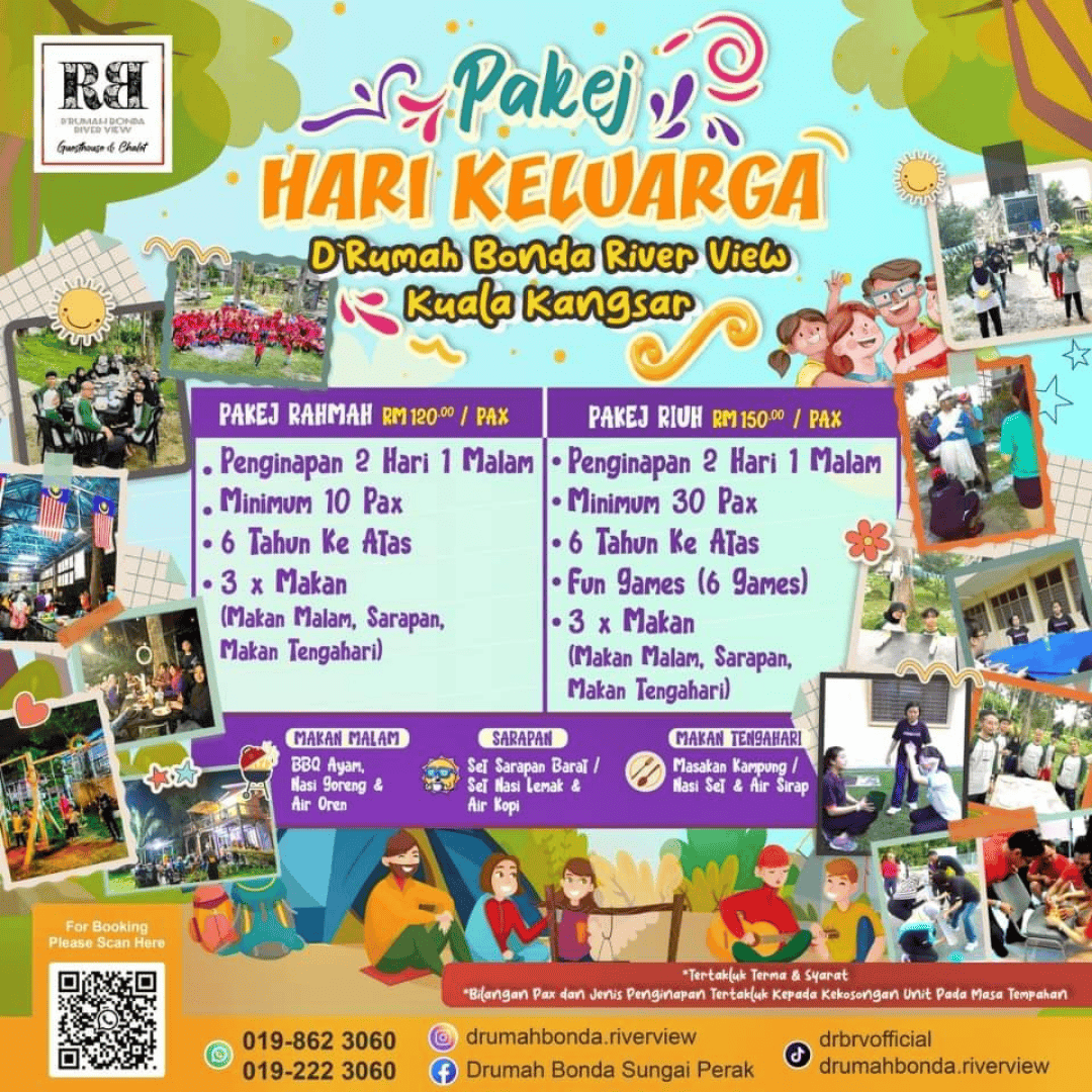 Pakej Family day di Kuala kangsar perak